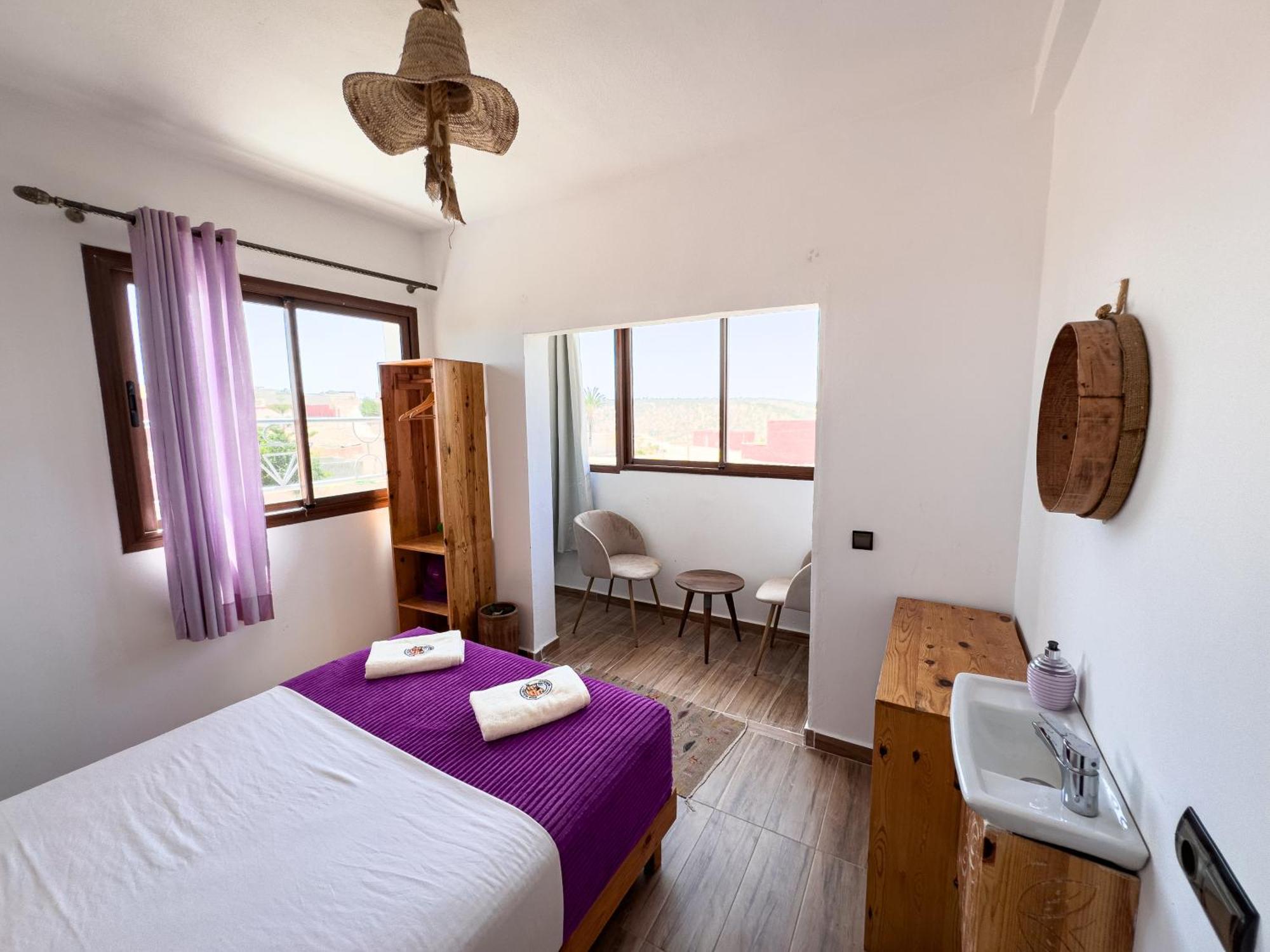 Sun House Morocco Hotell Taghazout Rum bild