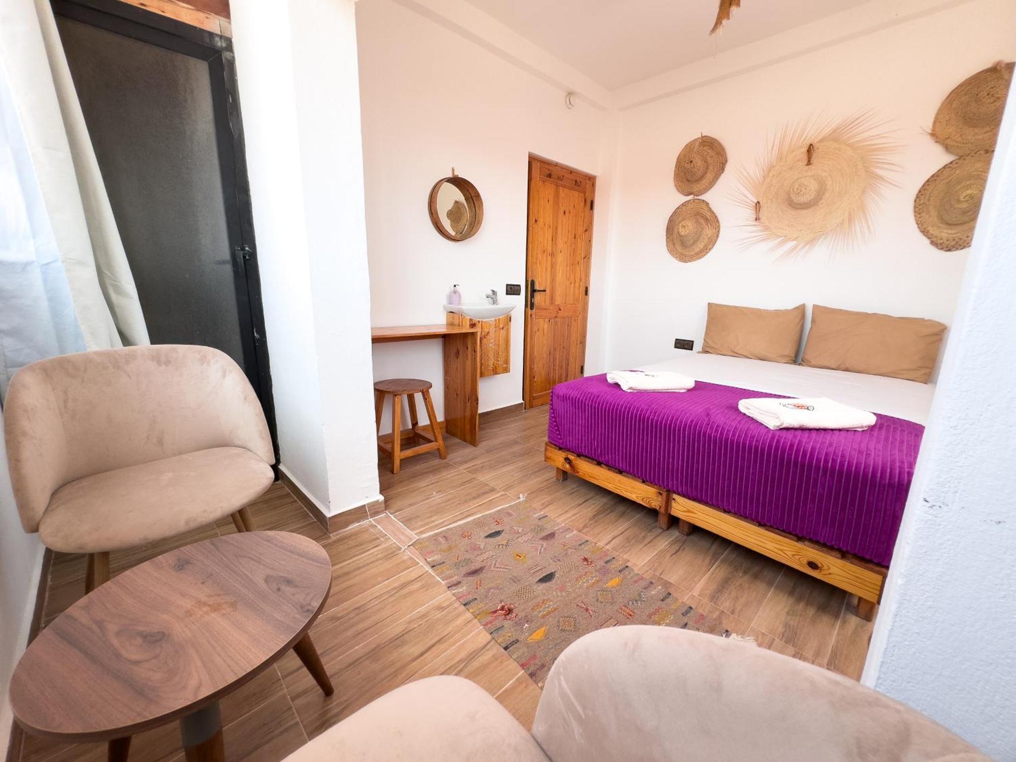 Sun House Morocco Hotell Taghazout Rum bild